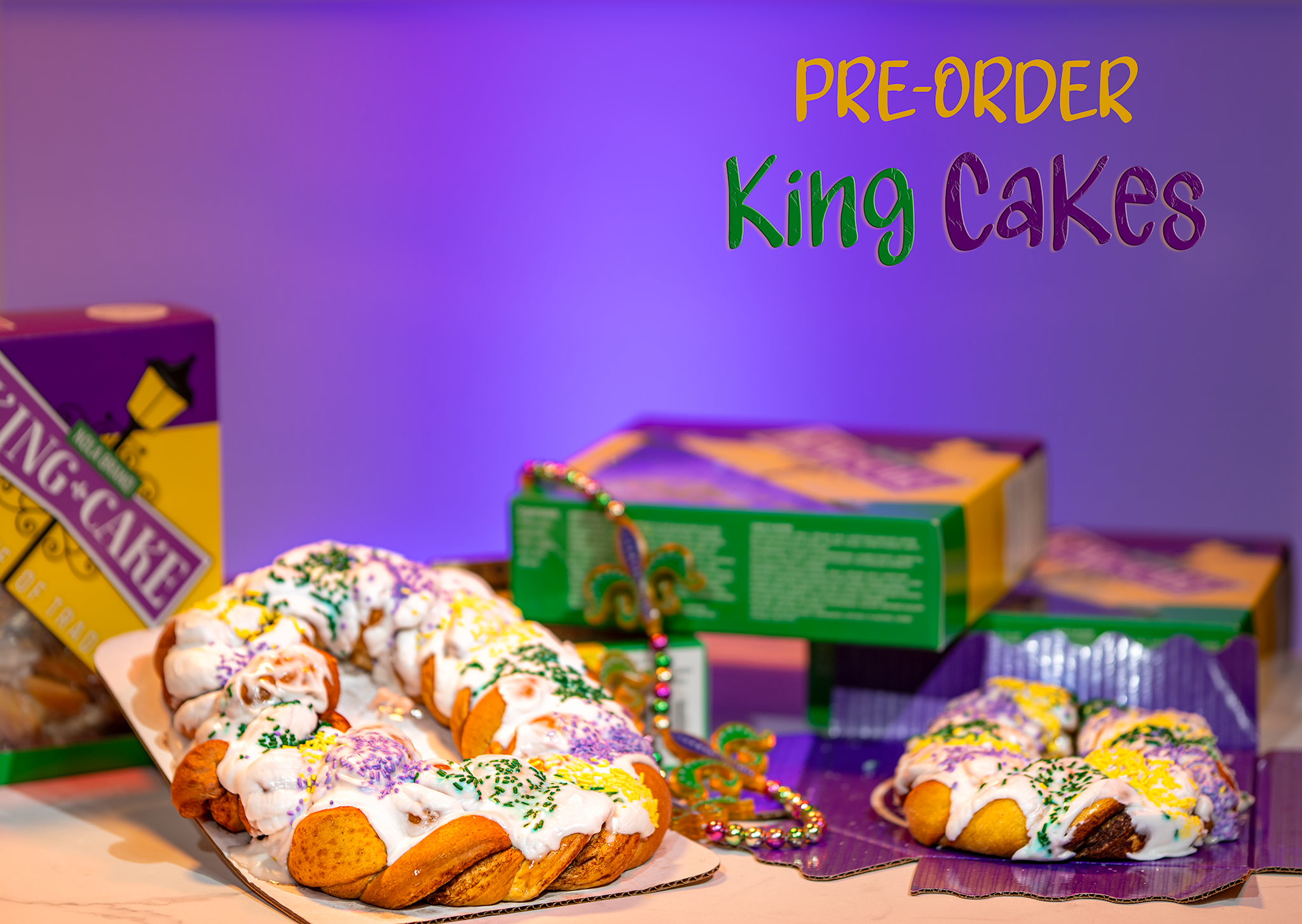 NOLA BRAND King Cake
